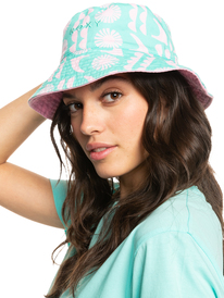 3 Womens Jasmine Paradise Bucket Hat Blue ERJHA04226 Roxy