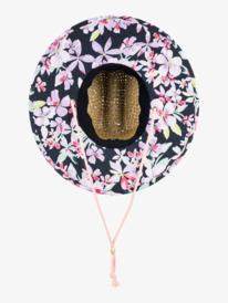 13 Womens Pina To My Colada Straw Sun Hat Black ERJHA04227 Roxy