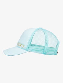 5 Womens Finishline Trucker Cap Blue ERJHA04237 Roxy