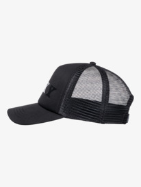 4 Womens Happy Hippy Trucker Cap Black ERJHA04238 Roxy