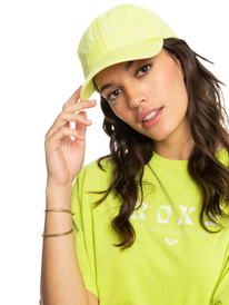 6 Womens Toadstool Baseball Cap Green ERJHA04241 Roxy
