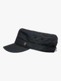 5 Womens Castro Military Cap Black ERJHA04243 Roxy