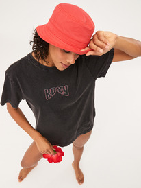 1 Womens Almond Milk Bucket Hat Red ERJHA04244 Roxy