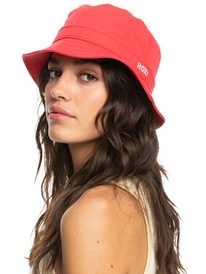 5 Womens Almond Milk Bucket Hat Red ERJHA04244 Roxy