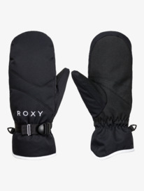 4 ROXY Jetty Insulated Snowboard/Ski Mittens Black ERJHN03189 Roxy
