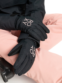 1 Fresh Fields 2022 - Guantes para Snowboard/Esquí para Mujer Negro ERJHN03207 Roxy