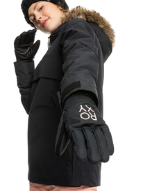2 Fresh Fields 2022 - Guantes para Snowboard/Esquí para Mujer Negro ERJHN03207 Roxy
