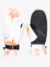 2 ROXY Jetty 2022 - Moufles de ski/snowboard pour Femme Blanc ERJHN03211 Roxy