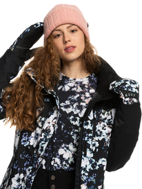 1 ROXY Jetty 2022 - Moufles de ski/snowboard pour Femme Noir ERJHN03211 Roxy