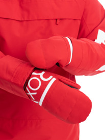 1 Chloe Kim 2022 - Snowboard-/Skifäustlinge für Frauen Rot ERJHN03212 Roxy