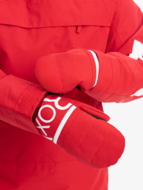 3 Chloe Kim 2022 - Snowboard-/Skifäustlinge für Frauen Rot ERJHN03212 Roxy