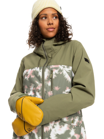3 Eaststorm 2022 - Moufles de ski/snowboard pour Femme Jaune ERJHN03213 Roxy