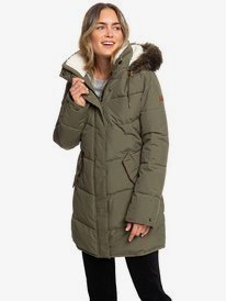 womens waterproof padded jacket with hood