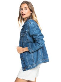 2 Mountain Roads Denim Jacket Blue ERJJK03360 Roxy