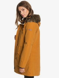 2 Amy 3in1 - Veste 3 en 1 imperméable pour Femme Marron ERJJK03366 Roxy