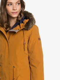 3 Amy 3in1 - Veste 3 en 1 imperméable pour Femme Marron ERJJK03366 Roxy