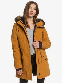 4 Amy 3in1 - Veste 3 en 1 imperméable pour Femme Marron ERJJK03366 Roxy
