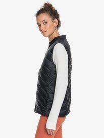 2 Coast Road - Doudoune sans manches légère et déperlante pour Femme Noir ERJJK03386 Roxy