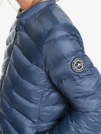 1 Coast Road Puffy Zip-Up Jacket Blue ERJJK03387 Roxy