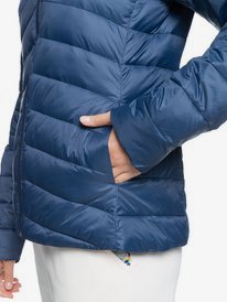 3 Coast Road - Chaqueta Acolchada Ligera Comprimible para Mujer Azul ERJJK03387 Roxy