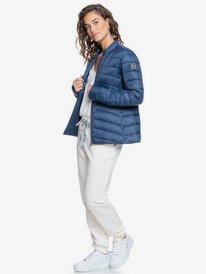 4 Coast Road - Chaqueta Acolchada Ligera Comprimible para Mujer Azul ERJJK03387 Roxy