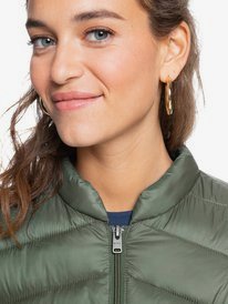 2 Coast Road - Chaqueta Acolchada Ligera Comprimible para Mujer Marron ERJJK03387 Roxy