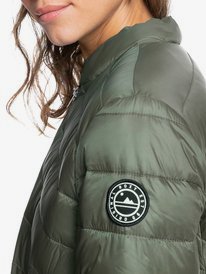 3 Coast Road - Chaqueta Acolchada Ligera Comprimible para Mujer Marron ERJJK03387 Roxy