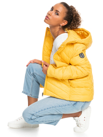 5 Coast Road - Leichte, wattierte Jacke für Frauen Gelb ERJJK03388 Roxy