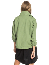 Dream Destination - Cotton Biker Style Jacket for Women  ERJJK03426