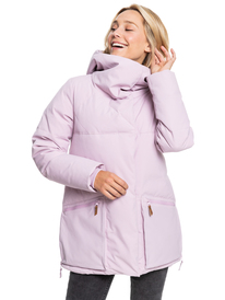 4 Abbie - Wasserdichte Jacke für Frauen Rosa ERJJK03431 Roxy