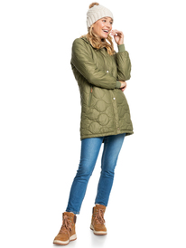 4 Ethera - Manteau pour Femme  ERJJK03440 Roxy