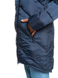 5 Storm Warning - Wasserabweisender Mantel für Frauen Blau ERJJK03453 Roxy