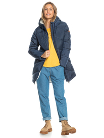 7 Storm Warning - Wasserabweisender Mantel für Frauen Blau ERJJK03453 Roxy