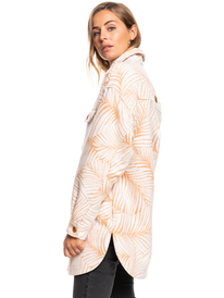 5 Sound Of The Sea - Manteau surchemise pour Femme Marron ERJJK03477 Roxy