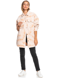 7 Sound Of The Sea - Manteau surchemise pour Femme Marron ERJJK03477 Roxy