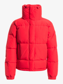 7 Winter Rebel - Veste bomber imperméable pour Femme Rouge ERJJK03494 Roxy