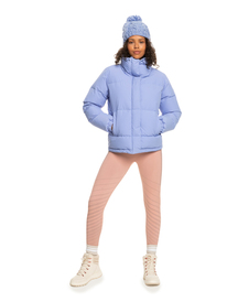 9 Winter Rebel 2022 - Chaqueta bomber impermeable para Mujer Violeta ERJJK03494 Roxy