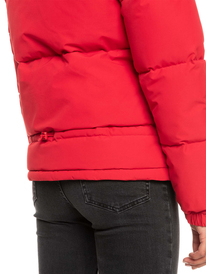 6 Winter Rebel - Veste bomber imperméable pour Femme Rouge ERJJK03494 Roxy