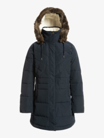 10 Ellie - Veste longue à capuche pour Femme  ERJJK03496 Roxy