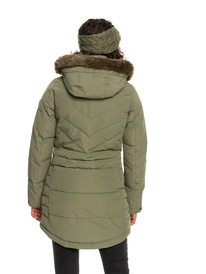 Ellie Longline Hooded Jacket for Women Roxy