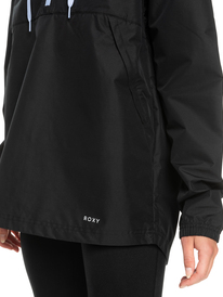 3 Womens Winding Day Waterproof Jacket Black ERJJK03504 Roxy