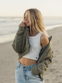 1 Path To Paradise - Gesteppte Jacke für Frauen  ERJJK03508 Roxy
