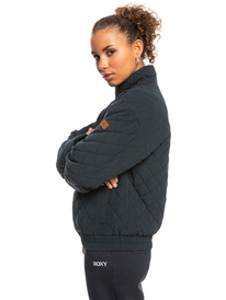 4 Path To Paradise - Gesteppte Jacke für Frauen Schwarz ERJJK03508 Roxy