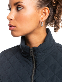 5 Path To Paradise - Gesteppte Jacke für Frauen Schwarz ERJJK03508 Roxy