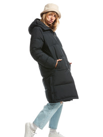 4 Test Of Time - Donsjack met capuchon voor Dames Black ERJJK03513 Roxy