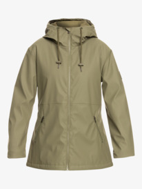 14 No Rain No Flowers - Regenjacke für Frauen Beige ERJJK03517 Roxy