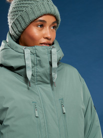 6 Lofty Cloud - Parca de inverno para Mulher Azul ERJJK03552 Roxy