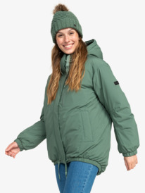 10 Lofty Cloud - Parca de inverno para Mulher Azul ERJJK03552 Roxy
