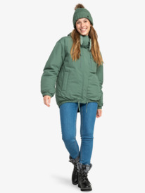 14 Lofty Cloud - Parca de inverno para Mulher Azul ERJJK03552 Roxy