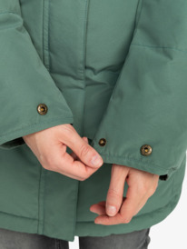 4 Ellie - Longline Winter Jacket for Women Blue ERJJK03554 Roxy